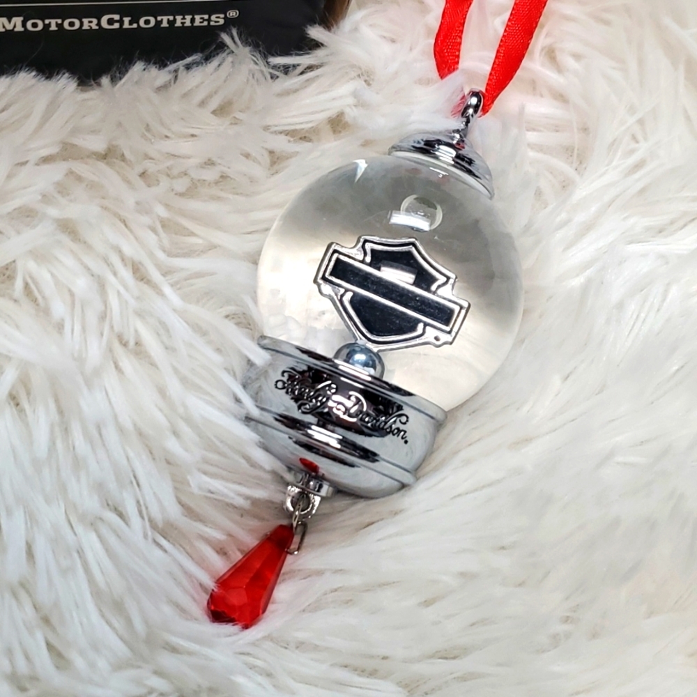 2011 Edition Harley Davidson Snow Globe Ornament